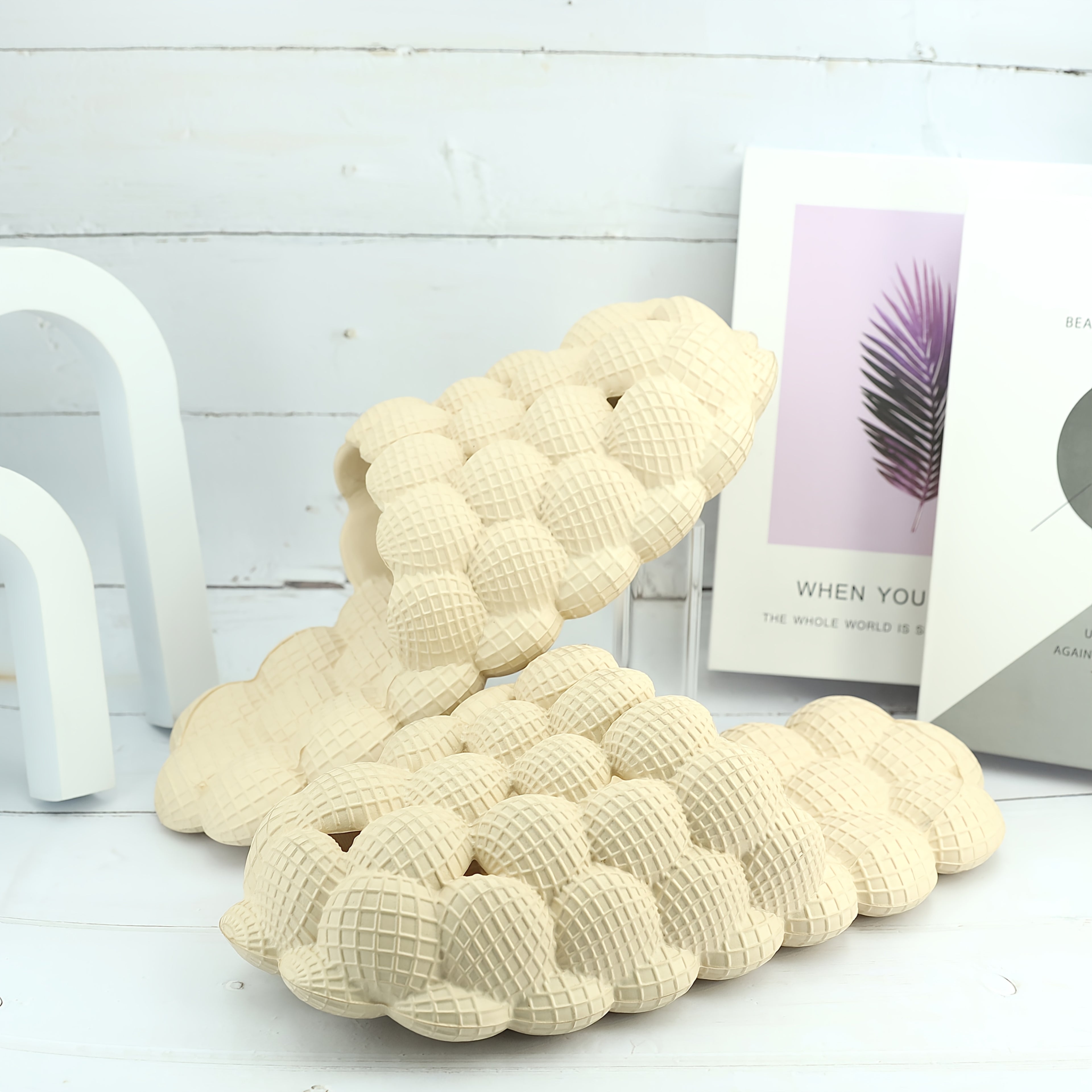 Ciabatte Bubble Slides Ultra Ammortizzate - Pantofole Unisex EVA Casual