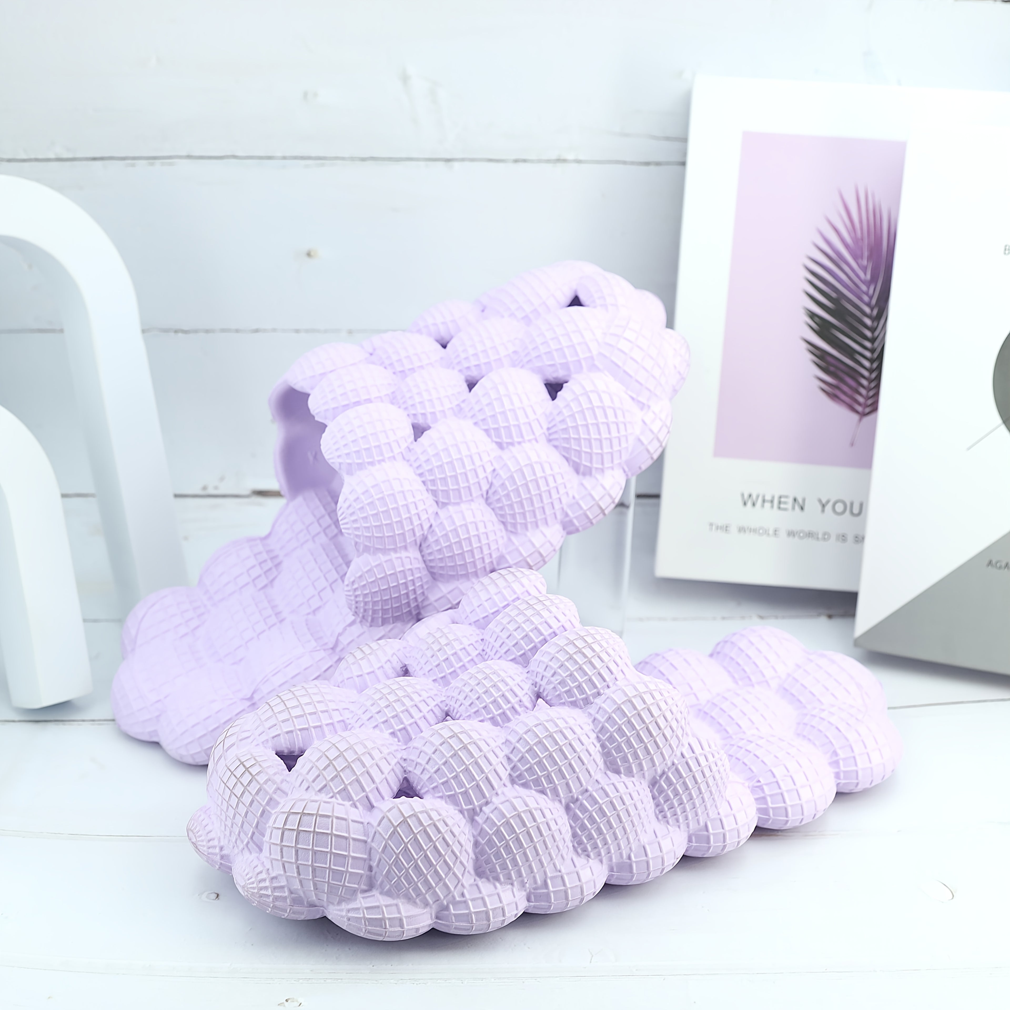 Ciabatte Bubble Slides Ultra Ammortizzate - Pantofole Unisex EVA Casual