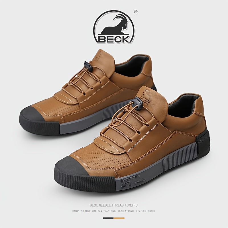 [Genuine Breathable] Genuine Breathable | Men's Casual Shoes | Fashion Lace Up Comfortable