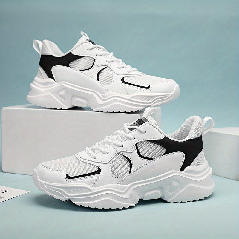 Sneakers Platform Uomo con Zeppa - Scarpe Sportive Dad Shoes Traspiranti