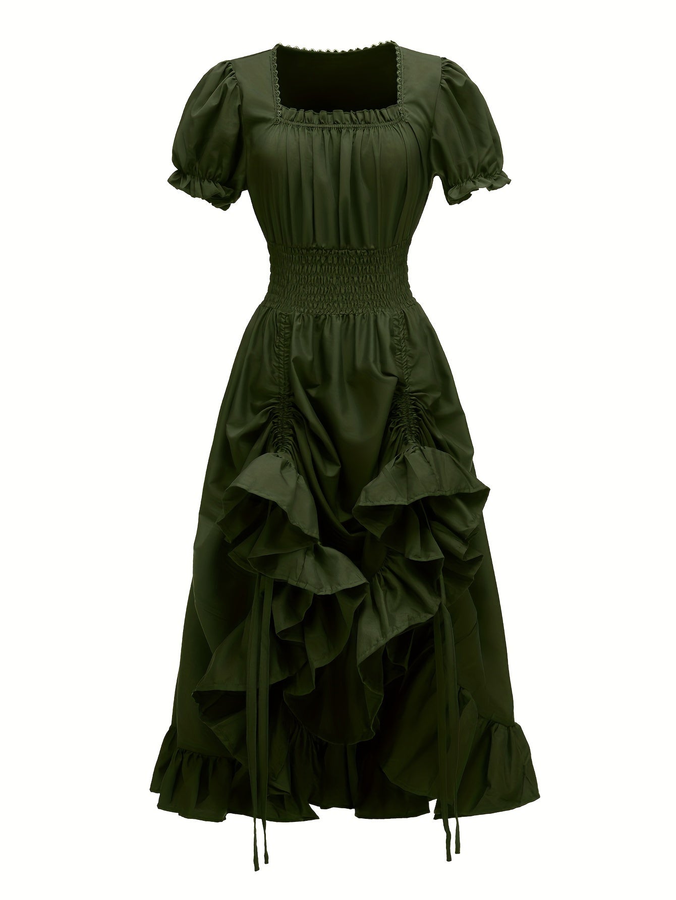 Abito Rinascimentale Vittoriano Donna – Vestito Vintage Elegante per Halloween e Cosplay