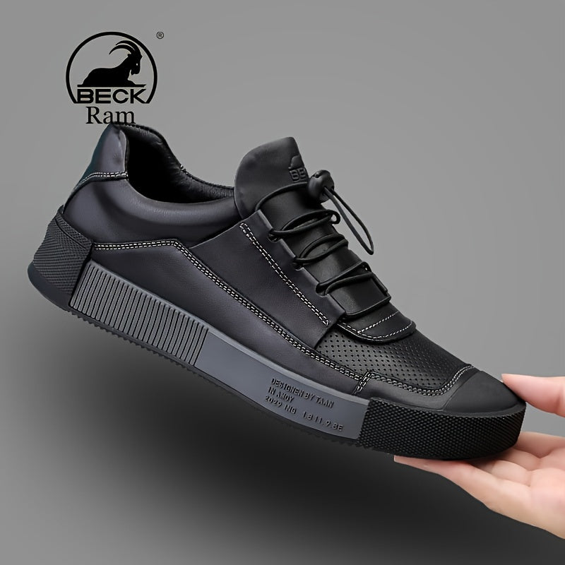 [Genuine Breathable] Genuine Breathable | Men's Casual Shoes | Fashion Lace Up Comfortable