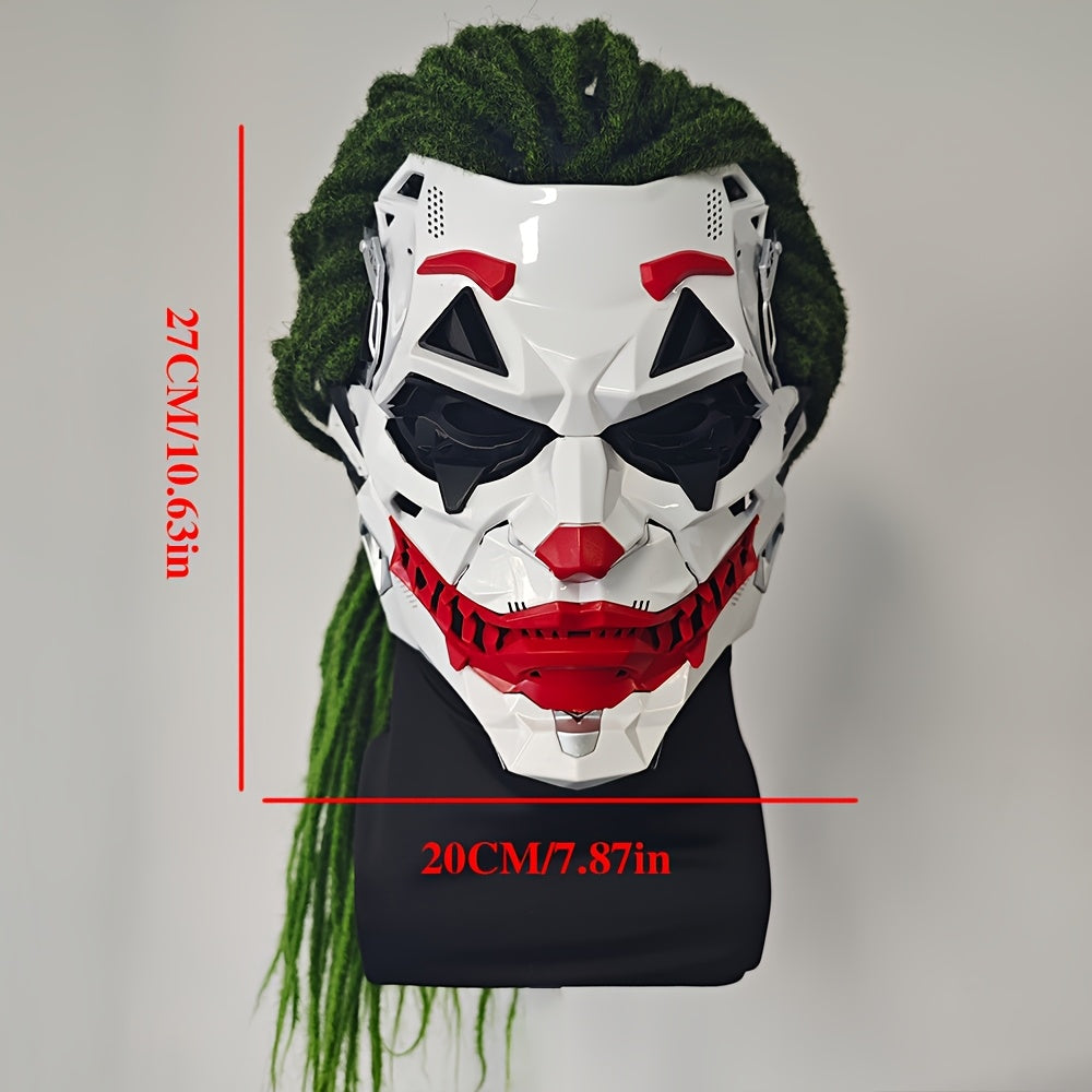 Maschera Joker Clown Halloween – Accessorio Horror per Feste e Carnevale