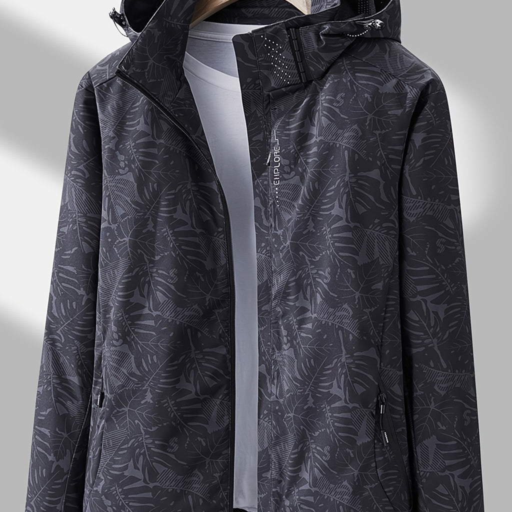 Giacca Antivento Donna con Cappuccio Staccabile - Windbreaker Casual