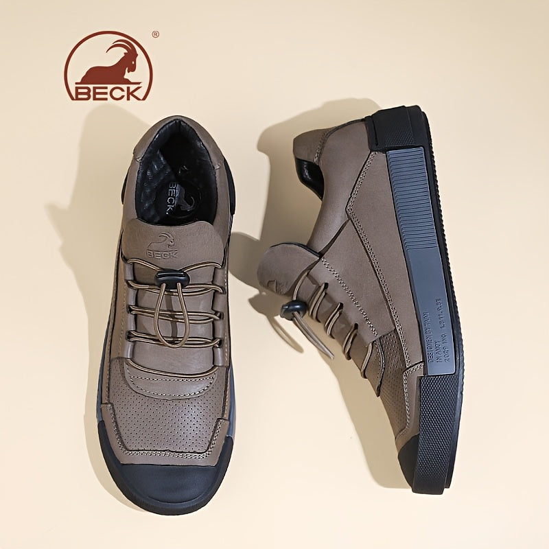 [Genuine Breathable] Genuine Breathable | Men's Casual Shoes | Fashion Lace Up Comfortable