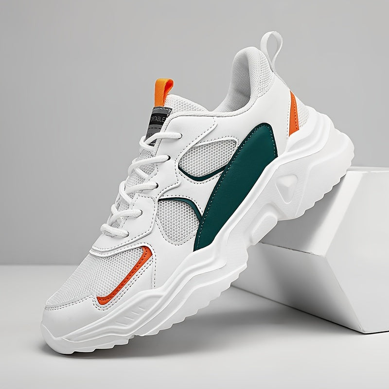 Sneakers Platform Uomo con Zeppa - Scarpe Sportive Dad Shoes Traspiranti