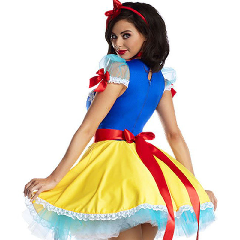 Costume Biancaneve Donna Curvy – Abito Ufficiale per Carnevale, Halloween e Cosplay