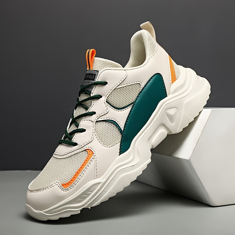 Sneakers Platform Uomo con Zeppa - Scarpe Sportive Dad Shoes Traspiranti