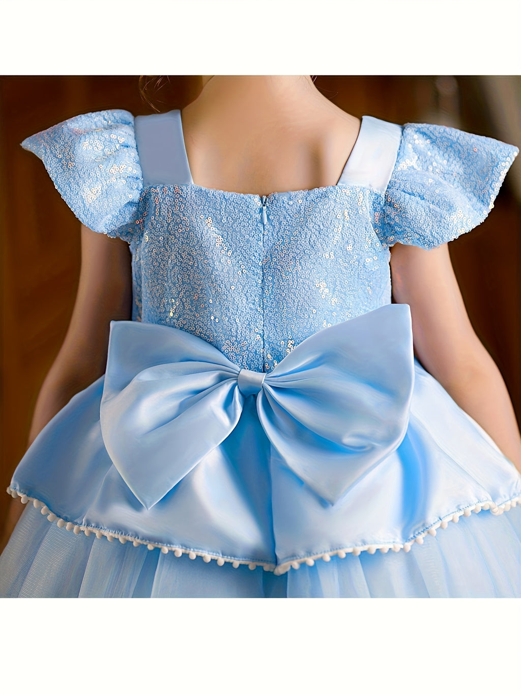 Vestito Principessa Bambina con Accessori – Costume Elegante per Carnevale Halloween e Feste