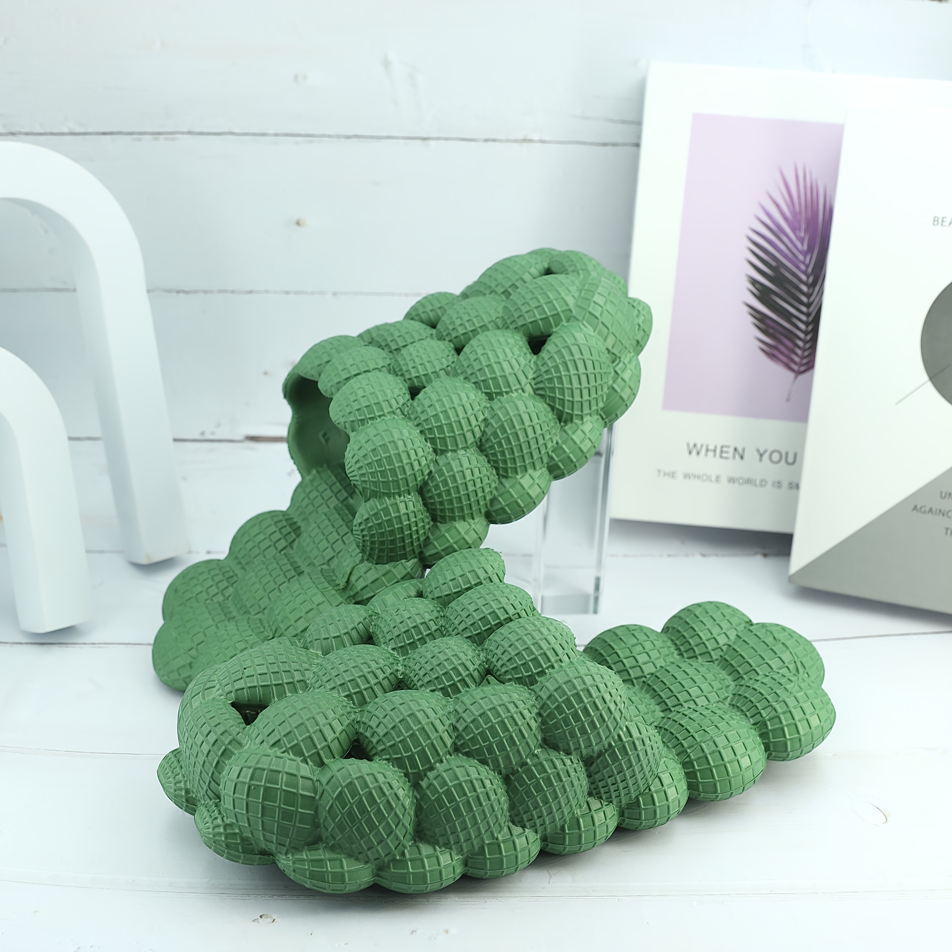 Ciabatte Bubble Slides Ultra Ammortizzate - Pantofole Unisex EVA Casual