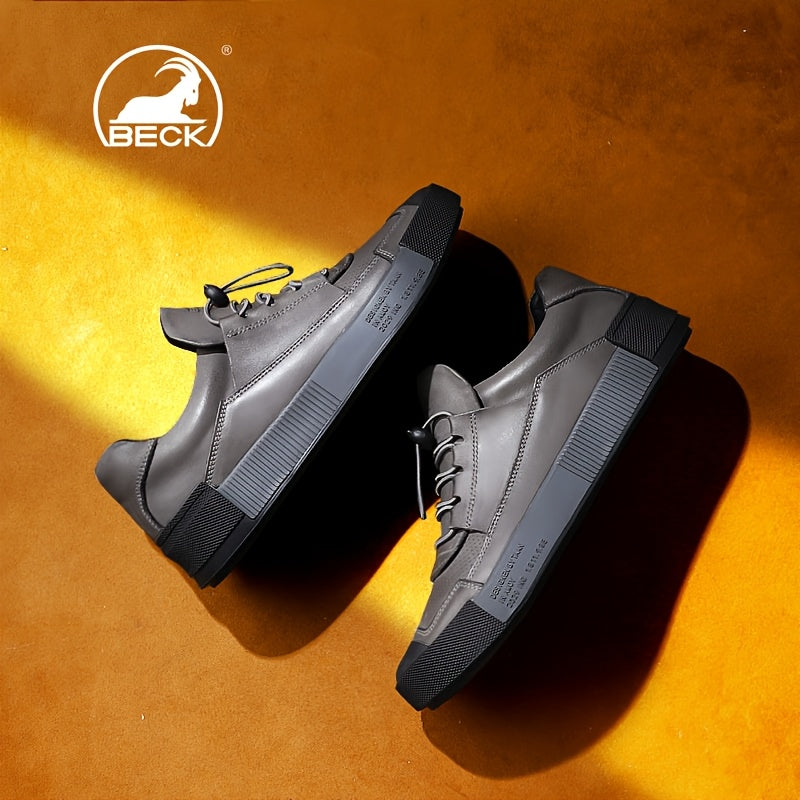 [Genuine Breathable] Genuine Breathable | Men's Casual Shoes | Fashion Lace Up Comfortable