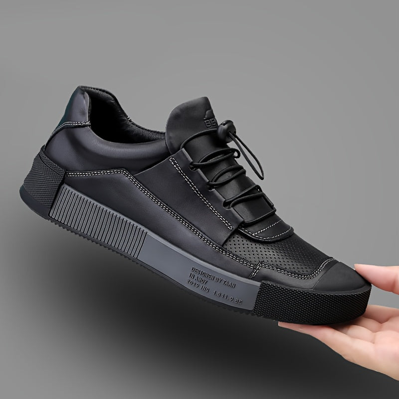 [Genuine Breathable] Genuine Breathable | Men's Casual Shoes | Fashion Lace Up Comfortable