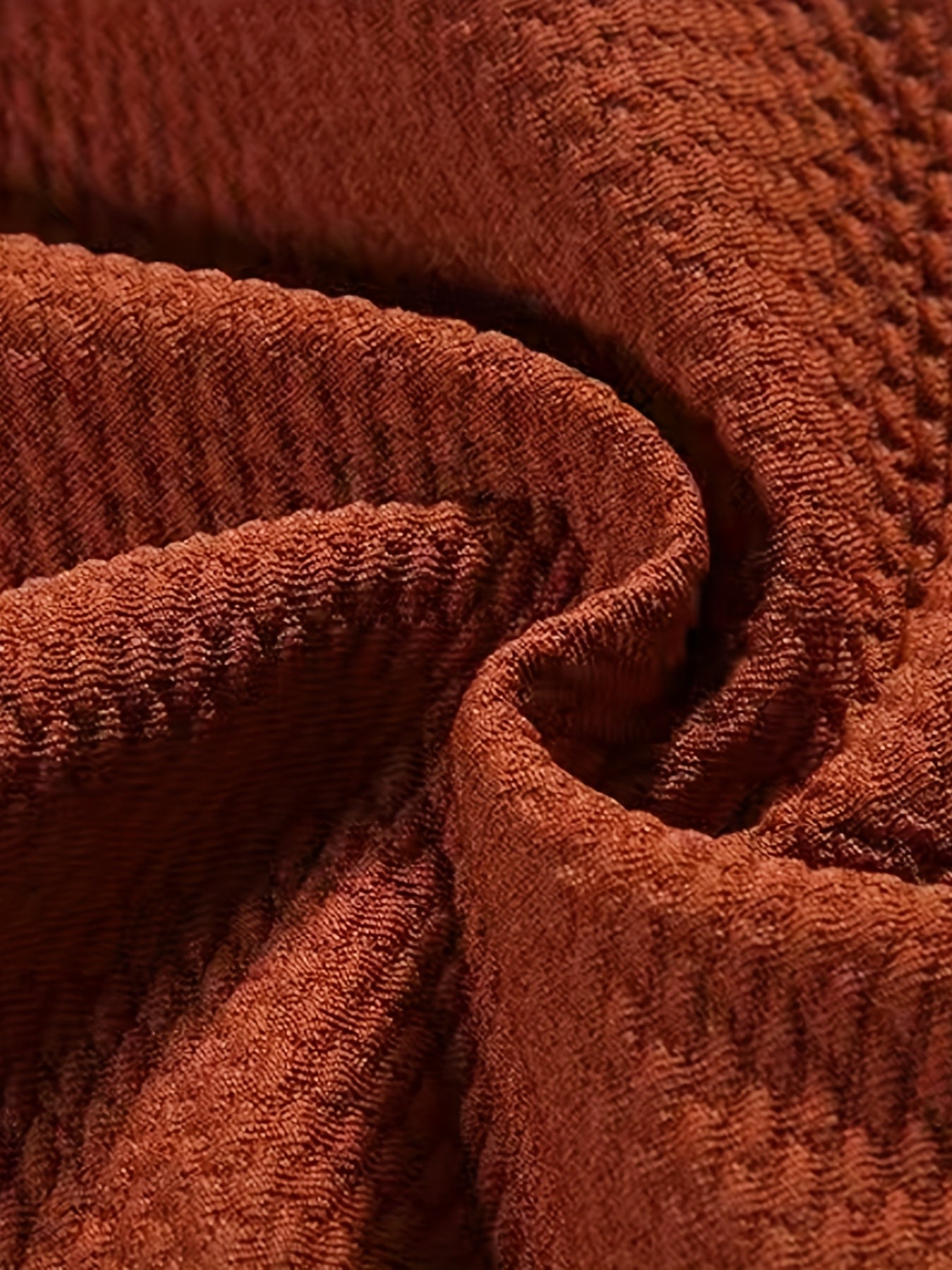 Bikini Donna 2 Pezzi Nero Vita Alta - Bordi Ruffle Elastico Tinta Unita