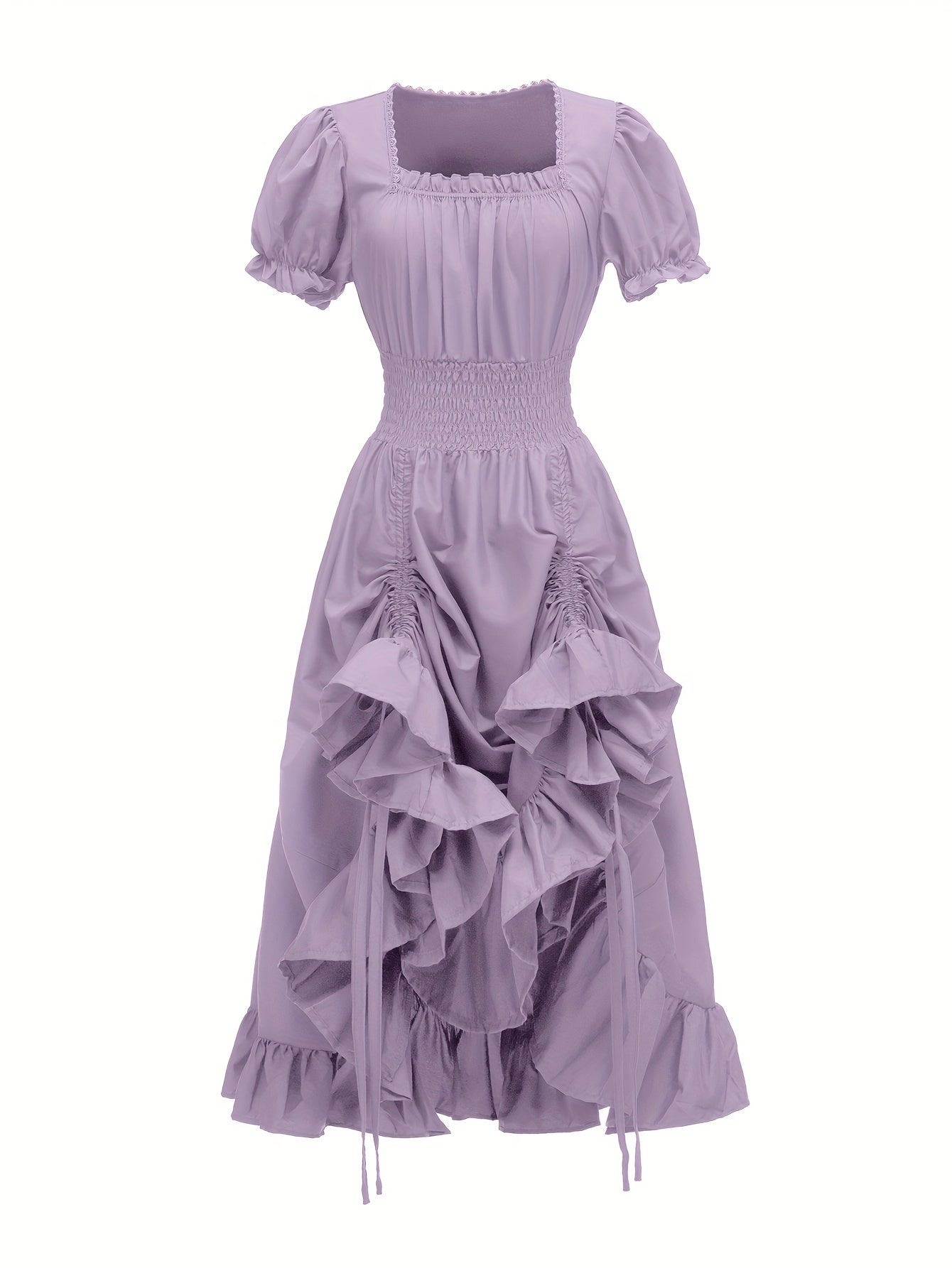 Abito Rinascimentale Vittoriano Donna – Vestito Vintage Elegante per Halloween e Cosplay