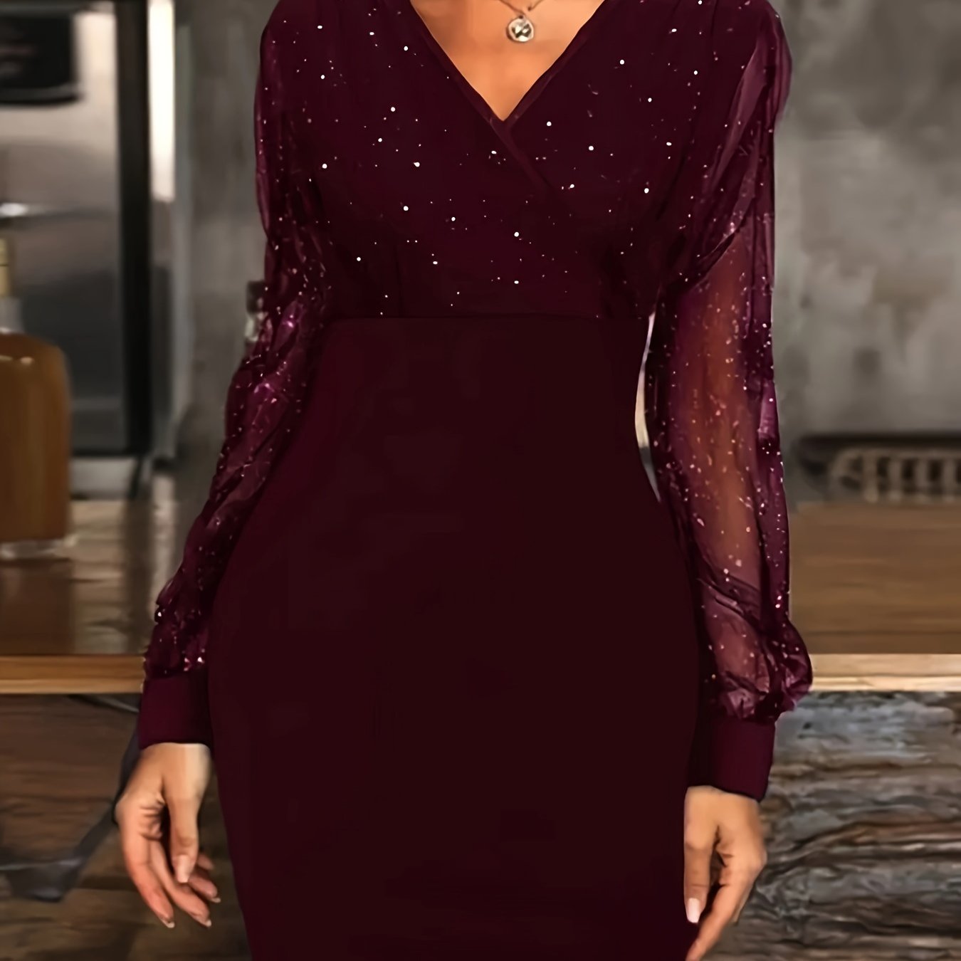 Vestito Elegante Donna Leggero - Abito da Cerimonia Stile Party