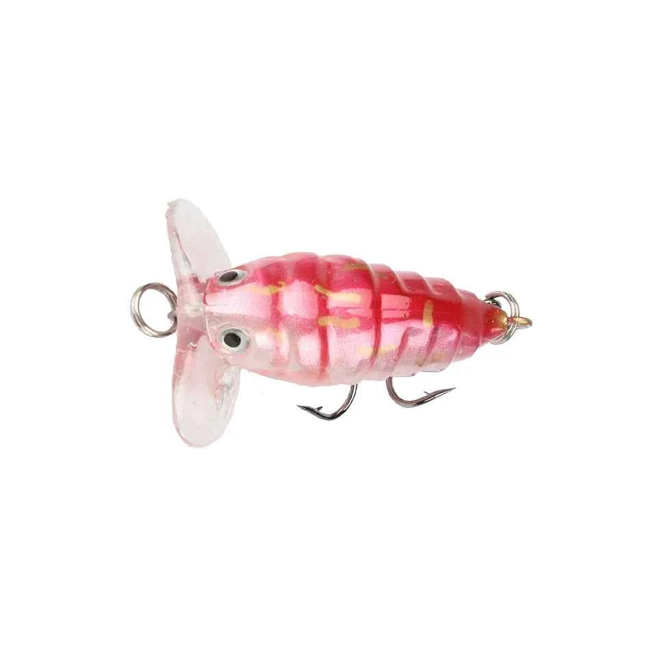 1Pcs Insects fishing Lure 4cm 4.2g Fishing Bait Bass cicada iscas artificiais para pesca Crankbait fishing tackle