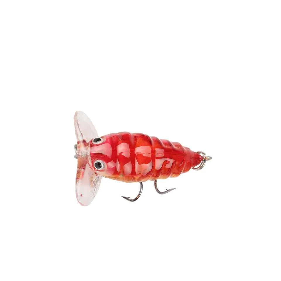 1Pcs Insects fishing Lure 4cm 4.2g Fishing Bait Bass cicada iscas artificiais para pesca Crankbait fishing tackle