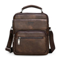 Borsa Uomo JEEP BULUO in Pelle – Grande Capacità, Tracolla Crossbody, Adatta per iPad 9,7" – Business e Casual