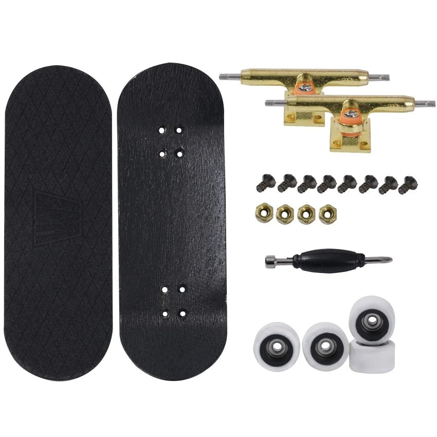 Fingerboard Professionale in Legno 32mm / 34mm – Mini Skateboard per Trick e Collezione