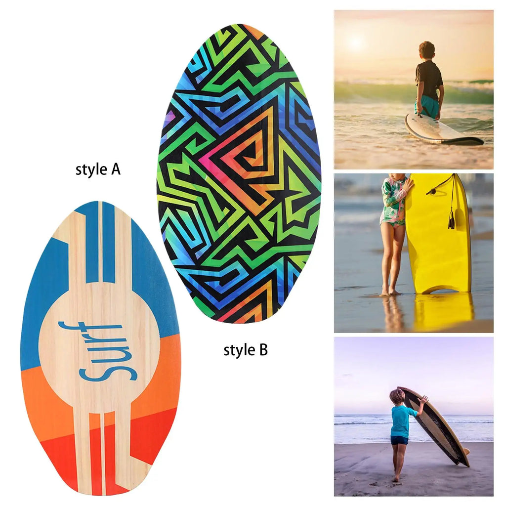 skimboard bambini tavola surf bambini giochi spiaggia sport acquatici skimboard legno beach toys kids surfboard water sports kids giochi estivi
