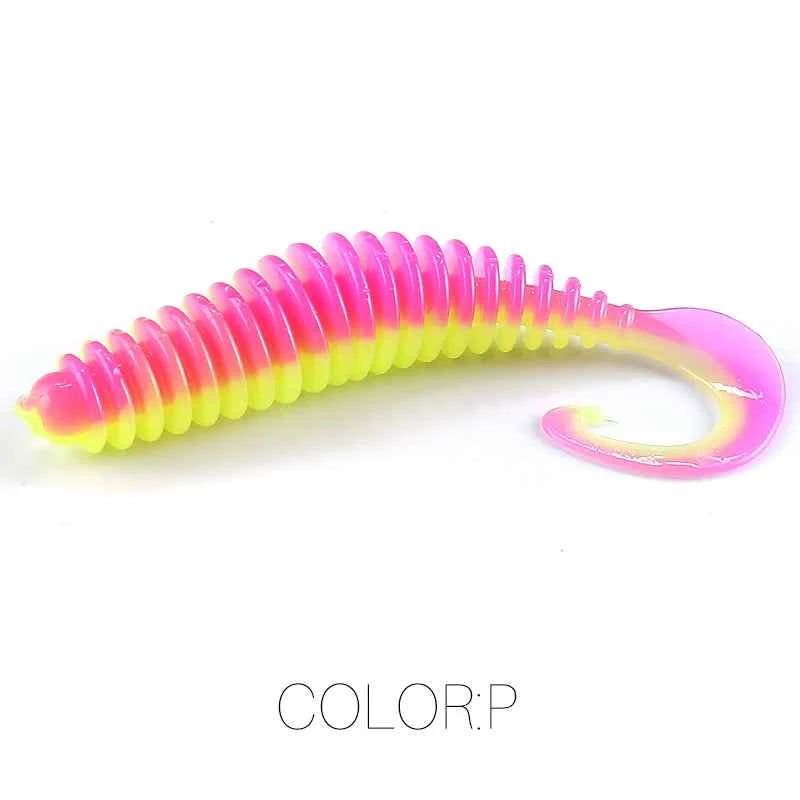 2023 NEW soft bait Tanan-Tail 50mm 65mm fishing lures Pesca carp fishing bass lure Isca artificial PVC