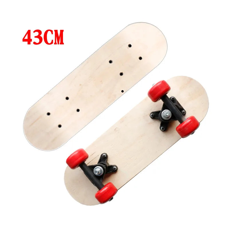 Skateboard in Legno da Disegnare – Tavola Bianca DIY giochi per Bambini e Creativi