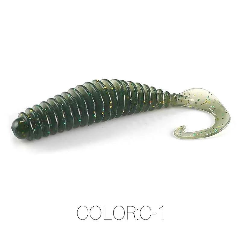 2023 NEW soft bait Tanan-Tail 50mm 65mm fishing lures Pesca carp fishing bass lure Isca artificial PVC