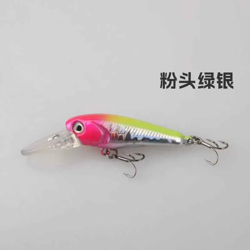 1pc Pesca Hard Fishing Lure Minnow Wobbler Peche Artificial Crank Bait Bass Perch Pike Salmon Trout