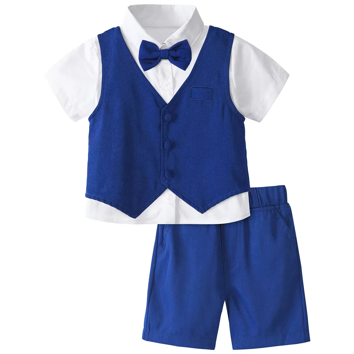 Completo Cerimonia Bambino 3 Pezzi - Abito Elegante per Matrimonio e Feste