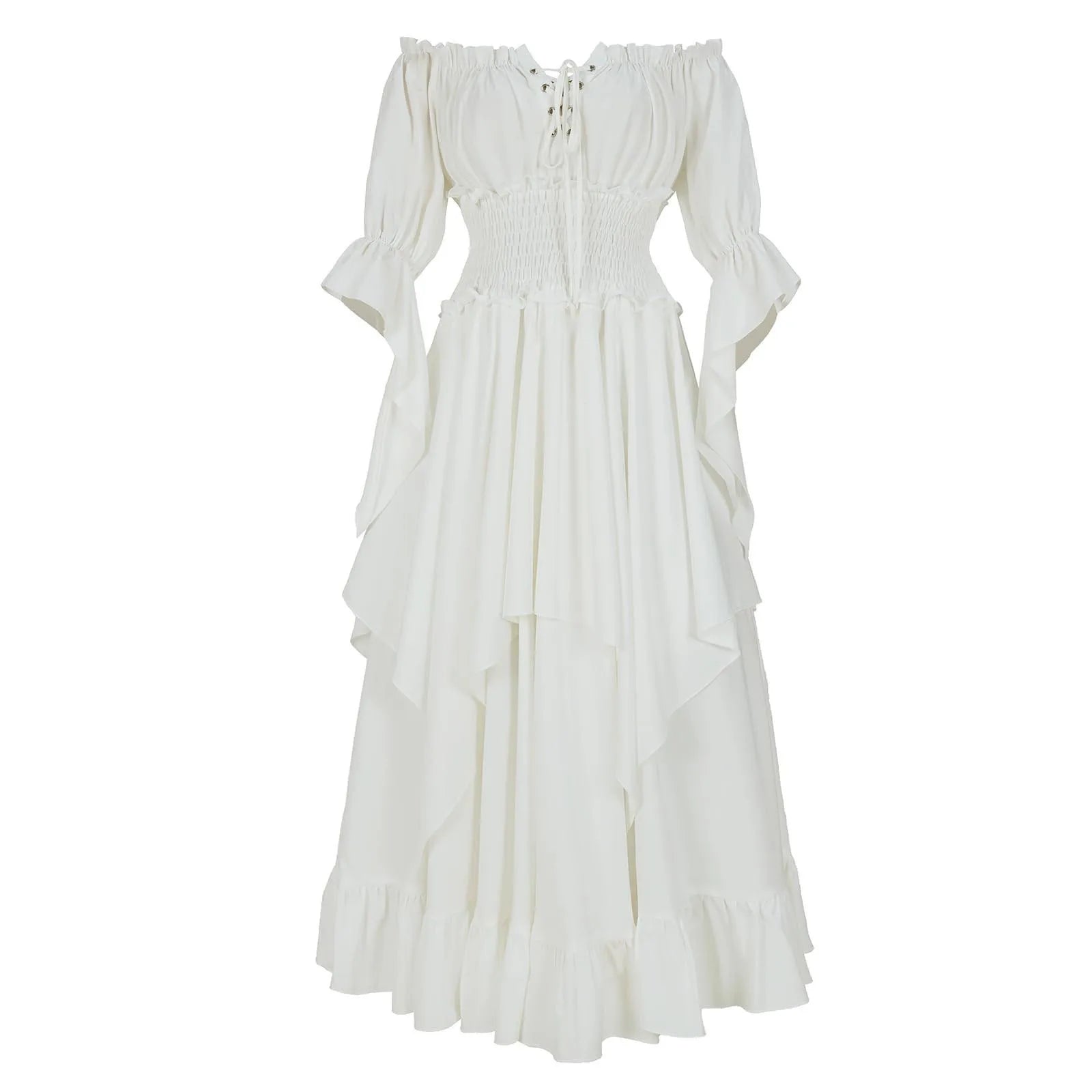 Costume Donna Rinascimentale Vittoriano – Abito Medievale Retro per Carnevale e Halloween