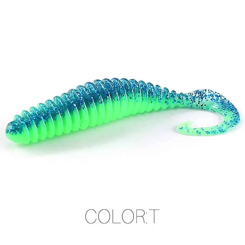 2023 NEW soft bait Tanan-Tail 50mm 65mm fishing lures Pesca carp fishing bass lure Isca artificial PVC
