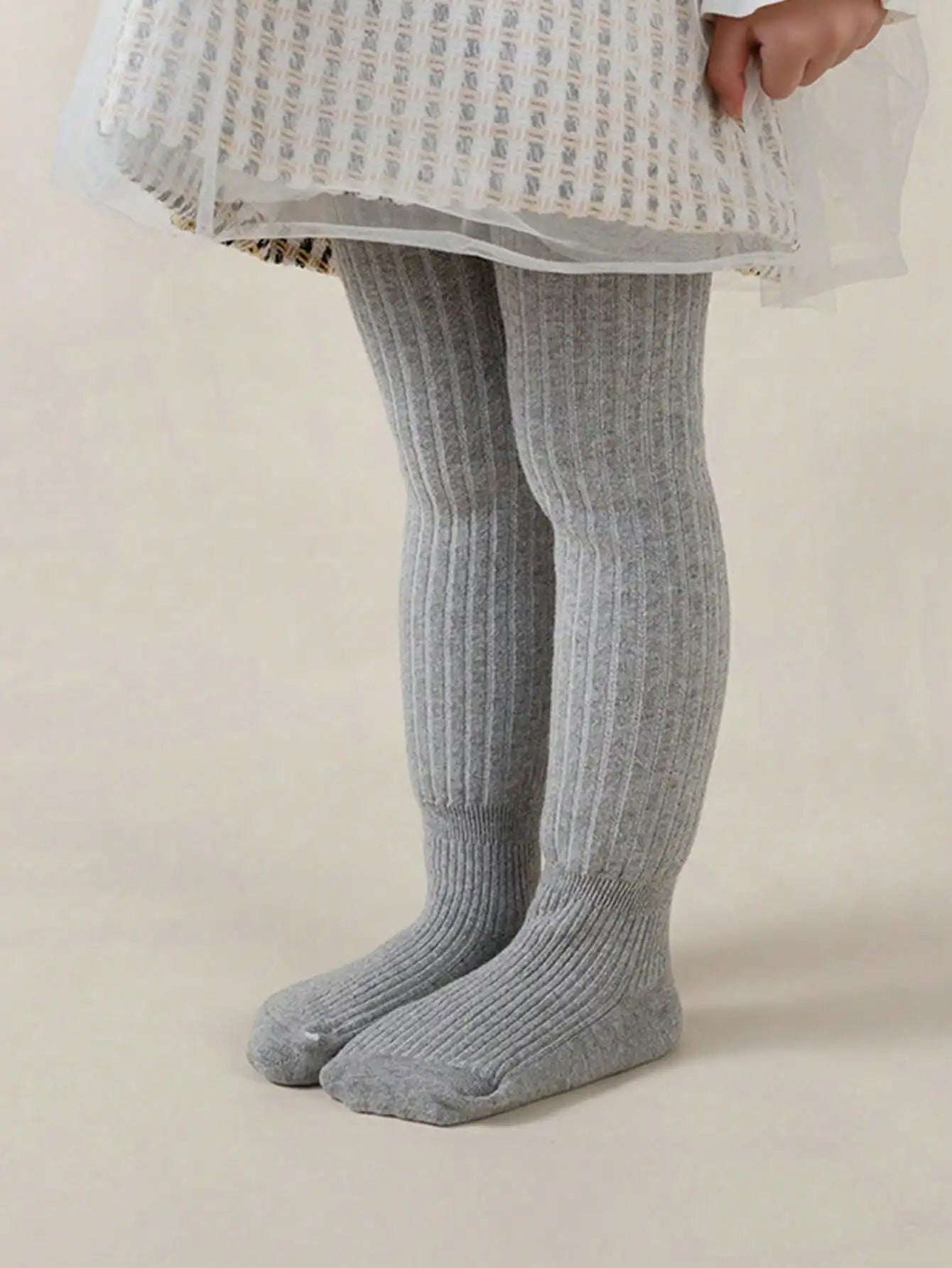 1 set of warm children's pantyhose suitable for girls aged 0-10, children's winter underwear, girls' winter leggings, suitable u