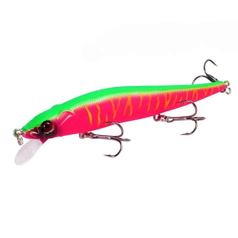1 Pcs Fishing Lure 11.5cm/14g Minnow Crankbait Wobblers 3D Eyes Perch Artificial Bait Pike Carp Bait Swim Bait Fishing Pesca