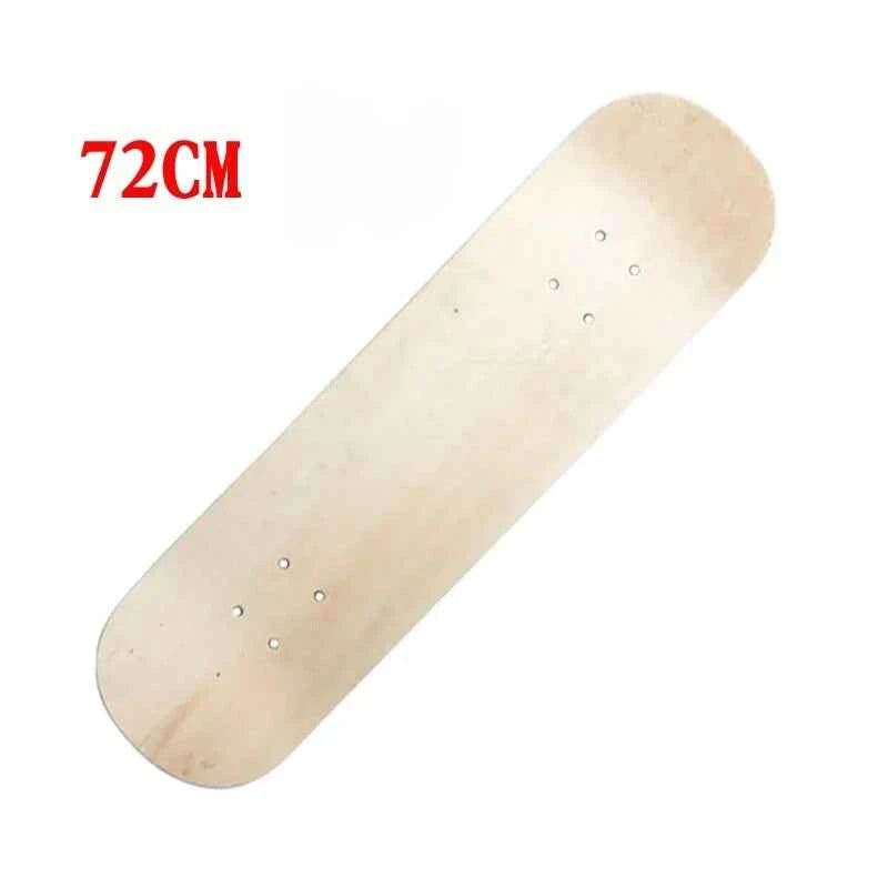 Skateboard Whiteboard 43cm 60cm 72cm 80cm Hand drawn Drawing Original Wooden Board DIY Blank Skateboard Children's Skate Board