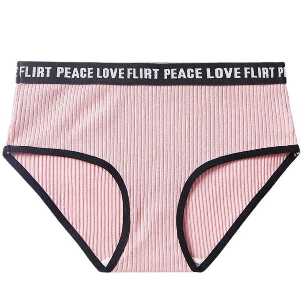 3Pcs/Lot Kids Panties Chirdren's Underwear Lovely Girl Briefs Floral Adorable Pants Baby Cotton Underpants Letter