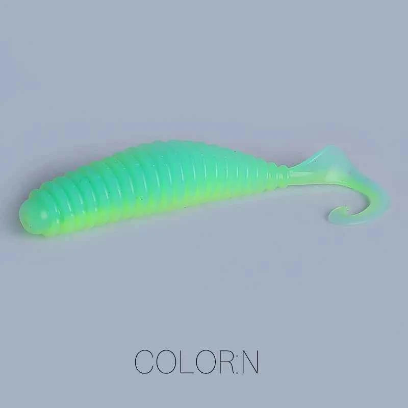 2023 NEW soft bait Tanan-Tail 50mm 65mm fishing lures Pesca carp fishing bass lure Isca artificial PVC
