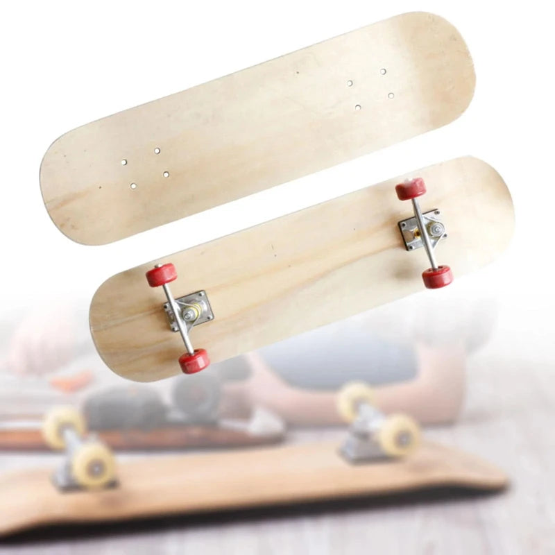 Skateboard in Legno da Disegnare – Tavola Bianca DIY giochi per Bambini e Creativi