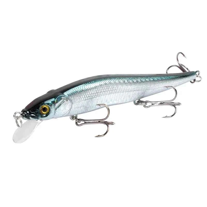 1 Pcs Fishing Lure 11.5cm/14g Minnow Crankbait Wobblers 3D Eyes Perch Artificial Bait Pike Carp Bait Swim Bait Fishing Pesca
