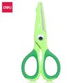 DELI Cartoon Safety Scissors for Kids DIY Cute Craft Paper Scissors School Stationery