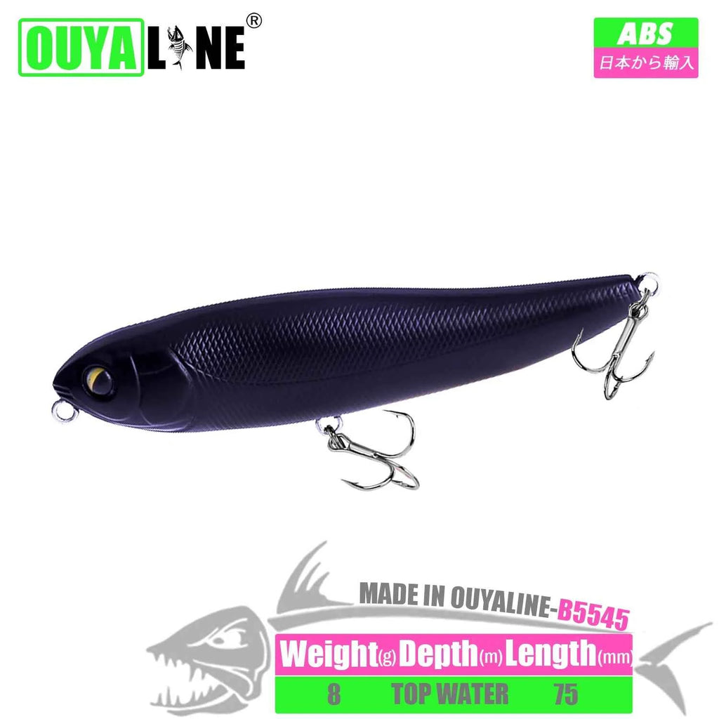 Pencil Fishing Lure Isca Artififcial Weights 8g 75mm Floating Pesca Bait Wobblers Peche A La Carp Fish Tackle Leurre Accessories