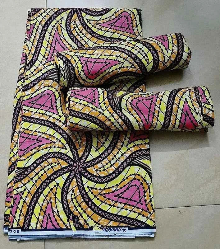 African Ankara prints batik patchwork fabric real wax African sewing material 100% cotton good quality tissu for dress crafts