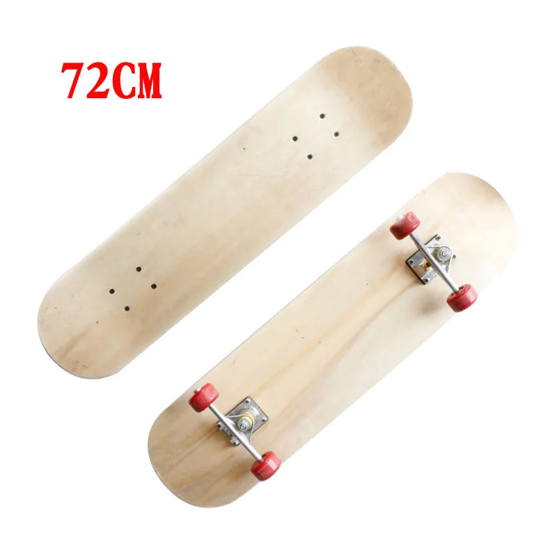 Skateboard in Legno da Disegnare – Tavola Bianca DIY giochi per Bambini e Creativi