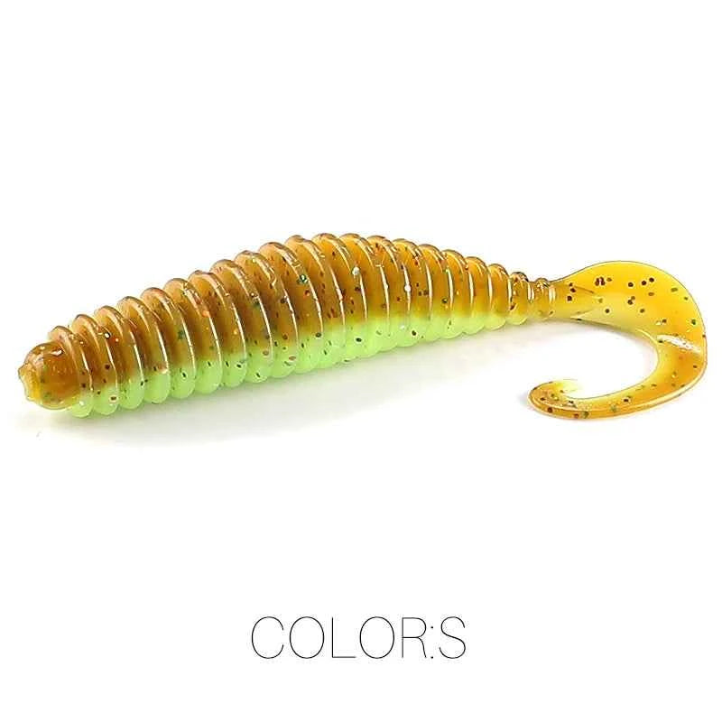 2023 NEW soft bait Tanan-Tail 50mm 65mm fishing lures Pesca carp fishing bass lure Isca artificial PVC
