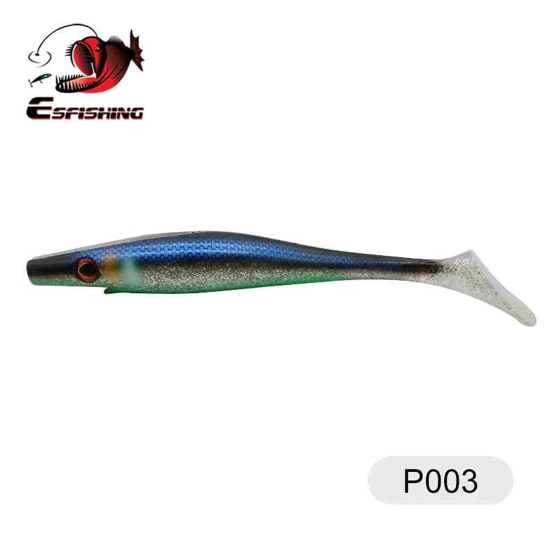 KESFISHING Hog Shad 4”5”6”8” inch Pesca Isca Artificial Bait Big Catch Sea Fishing Wobblers winter fishing Soft Fishing