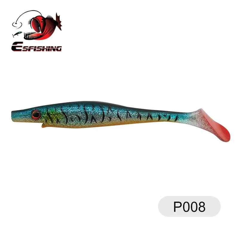 KESFISHING Hog Shad 4”5”6”8” inch Pesca Isca Artificial Bait Big Catch Sea Fishing Wobblers winter fishing Soft Fishing