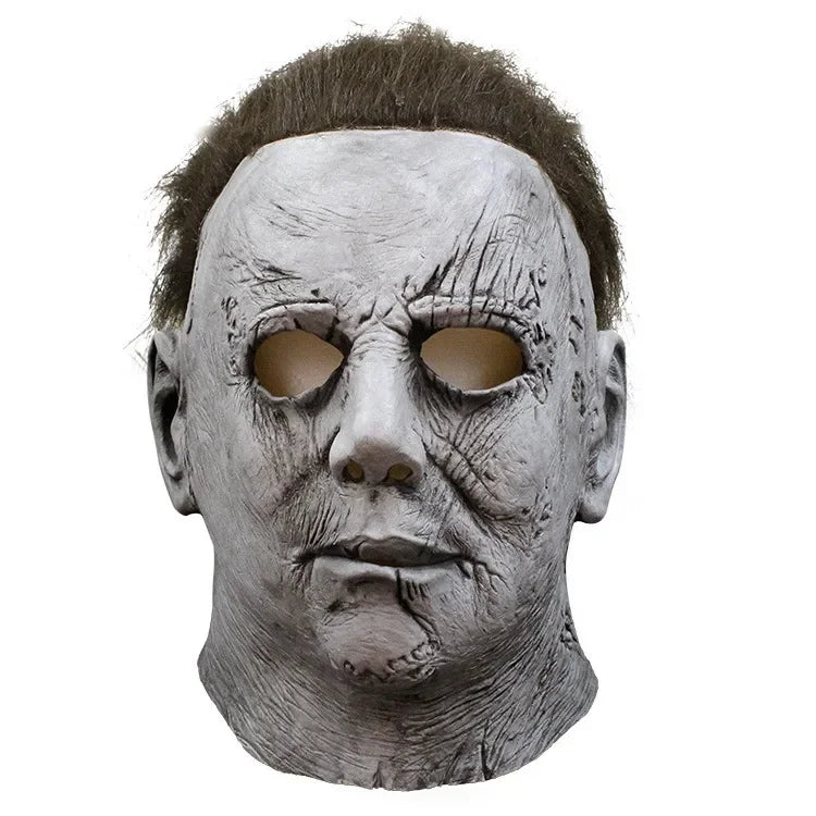 Halloween Mask Michael Myers Carnevale Killer Cosplay Costume Prop Horror Latex Headgear Bloody Killer Cos Adult Party Supplies