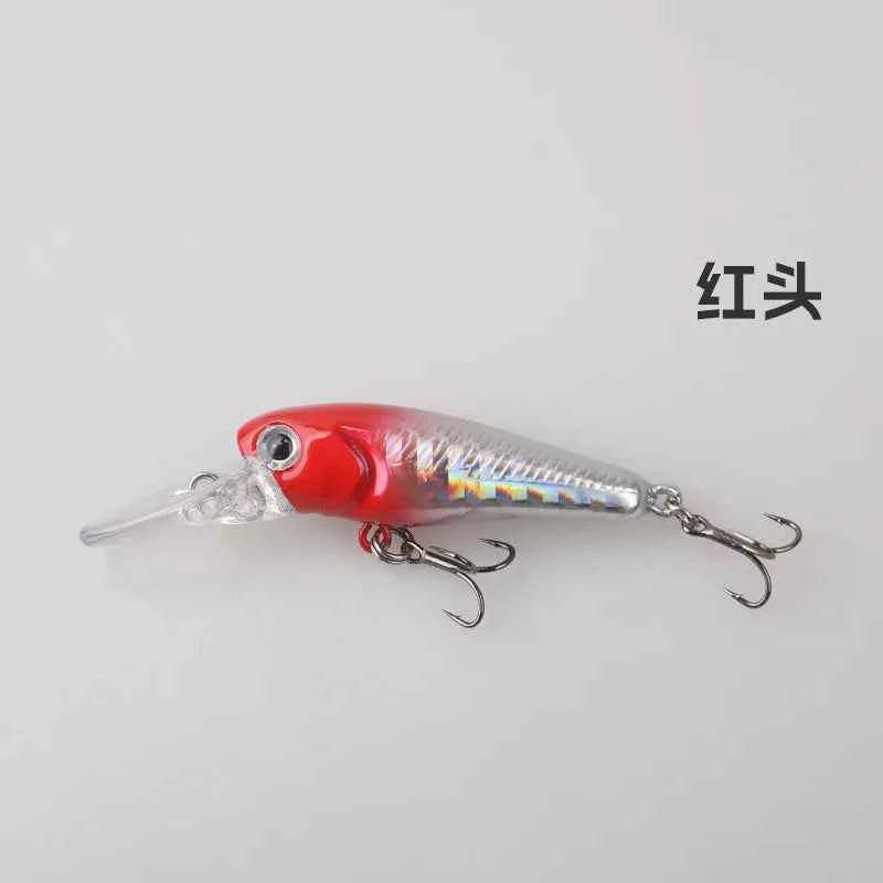 1pc Pesca Hard Fishing Lure Minnow Wobbler Peche Artificial Crank Bait Bass Perch Pike Salmon Trout