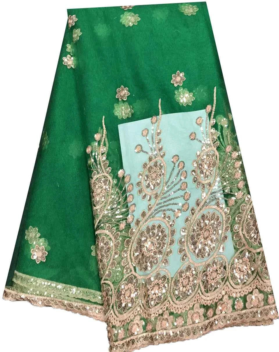 5yards/lot 2025 High Quality Nigerian French Lace African Lace Fabric for Party Dress Peach Africa Lace Fabric ALC