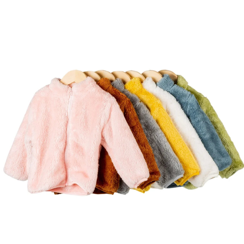 Children's Clothing Toddler Winter Overalls Fashion Girls Baby Jacket Boys Sweatshirts Infant Casual Costume Kids Sportswear New