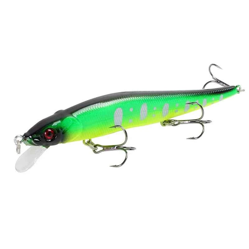 1 Pcs Fishing Lure 11.5cm/14g Minnow Crankbait Wobblers 3D Eyes Perch Artificial Bait Pike Carp Bait Swim Bait Fishing Pesca